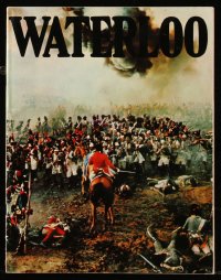 9g1323 WATERLOO English souvenir program book 1970 Rod Steiger as Napoleon, Christopher Plummer!