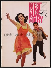 9g1324 WEST SIDE STORY souvenir program book 1962 Academy Award winning classic musical!