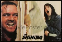 9g0482 SHINING int'l promo brochure 1980 Stephen King, Stanley Kubrick, Jack Nicholson!