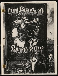 9g0143 BRONCO BILLY copy script 2000s you can see exactly how the original script was written!