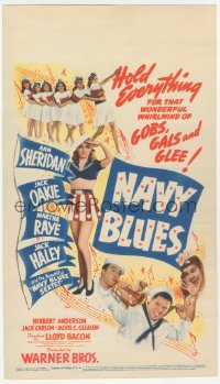 9g0027 NAVY BLUES mini WC 1941 sexy patriotic Ann Sheridan sings for sailors in Hawaii, ultra rare!