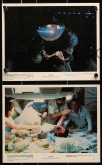 9g0171 ALIEN set of 8 color 8x10 commercial prints 1980s Ridley Scott outer space sci-fi classic!