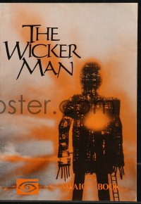 9g0769 WICKER MAN English pressbook 1974 Anthony Shaffer cult horror classic, best images, rare!