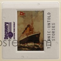 9g0427 TITANIC: UNTOLD STORIES promo kit 1997 Discovery Channel documentary, includes standee & more!