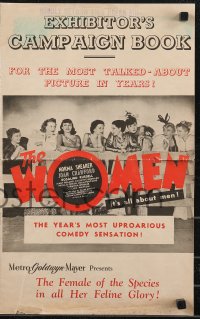 9g0828 WOMEN Australian pressbook 1939 Norma Shearer, Joan Crawford, Rosalind Russell, ultra rare!