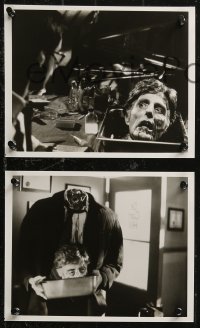 9g0445 RE-ANIMATOR presskit w/ 5 stills 1985 great mad scientist & severed head horror images!