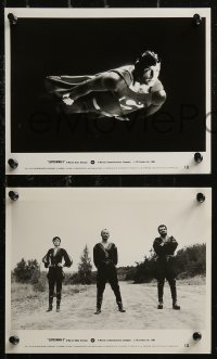 9g0453 SUPERMAN II presskit w/ 16 stills 1981 Christopher Reeve, Margot Kidder, Hackman & Beatty!