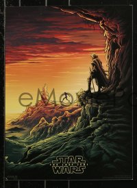 9g0194 LAST JEDI 3 IMAX mini posters 2017 Star Wars, cool different art by Dan Mumford!