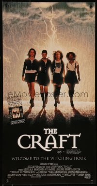9h0019 CRAFT Aust daybill 1997 sexy Neve Campbell, Fairuza Balk, Robin Tunney & Rachel True!
