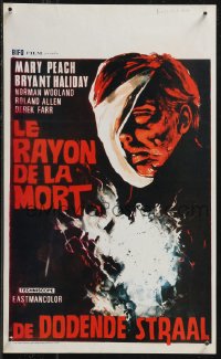 9h0583 PROJECTED MAN Belgian 1967 completely different horror art, English sci-fi fantasy!