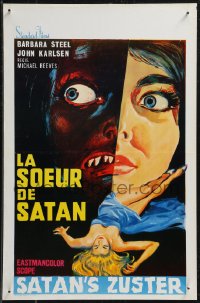 9h0597 SHE BEAST Belgian 1966 Michael Reeves' La Sorella di Satana, Barbara Steele!