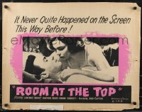 9h0016 ROOM AT THE TOP Canadian 1959 Laurence Harvey loves Heather Sears AND Simone Signoret!