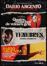 9h0668 DARIO ARGENTO: LE MAGICIEN DE LA PEUR French 17x23 2019 Tenebre & two of his other horror movies!
