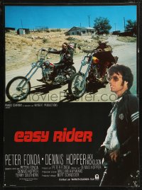 9h0676 EASY RIDER French 16x21 R1980s Peter Fonda, motorcycle biker classic directed by Dennis Hopper