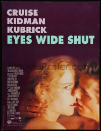 9h0681 EYES WIDE SHUT French 16x21 1999 Stanley Kubrick, romantic c/u of Tom Cruise & Nicole Kidman!