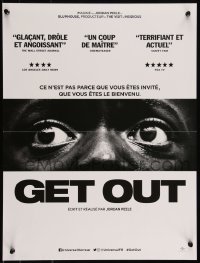 9h0696 GET OUT French 16x21 2017 Daniel Kaluuya, from the mind of Jordan Peele!