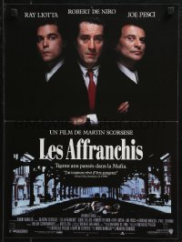 9h0698 GOODFELLAS French 16x21 1990 Robert De Niro, Joe Pesci, Ray Liotta, Martin Scorsese!