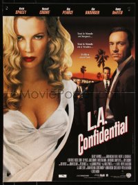 9h0726 L.A. CONFIDENTIAL French 16x21 1997 Kevin Spacey, Guy Pearce, sexy Kim Basinger!
