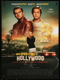 9h0760 ONCE UPON A TIME IN HOLLYWOOD French 16x21 2019 images of Pitt, DiCaprio, Robbie, Tarantino!