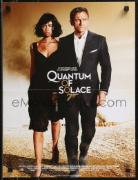 9h0772 QUANTUM OF SOLACE French 16x21 2008 Daniel Craig as James Bond + sexy Kurylenko!