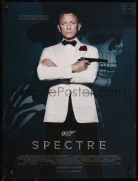 9h0793 SPECTRE French 16x21 2015 cool color image of Daniel Craig as James Bond 007 with gun!