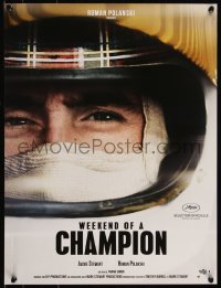 9h0820 WEEKEND OF A CHAMPION French 16x21 2013 really cool artwork of F1 racer Jackie Stewart!