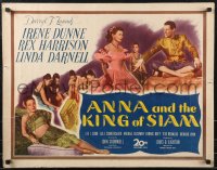 9h0307 ANNA & THE KING OF SIAM 1/2sh 1946 pretty Irene Dunne, Rex Harrison & sexy Linda Darnell!