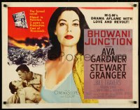 9h0318 BHOWANI JUNCTION style A 1/2sh 1955 sexy Eurasian beauty Ava Gardner in a flaming love story!