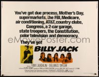 9h0322 BILLY JACK 1/2sh 1971 Tom Laughlin, Delores Taylor, most unusual boxoffice success ever!