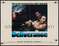9h0346 DELIVERANCE 1/2sh 1972 Jon Voight, Burt Reynolds, Ned Beatty, John Boorman classic!