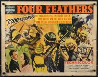 9h0360 FOUR FEATHERS 1/2sh 1939 Zoltan Korda epic, John Clements & sexiest June Duprez, ultra rare!
