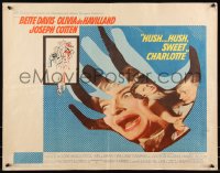 9h0376 HUSH...HUSH, SWEET CHARLOTTE 1/2sh 1965 Bette Davis, Olivia de Havilland, Robert Aldrich!
