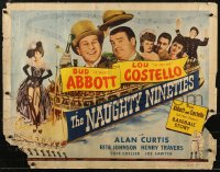 9h0410 NAUGHTY NINETIES 1/2sh 1945 Bud Abbott & Lou Costello perform the classic Who's on First!