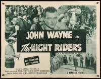 9h0412 NIGHT RIDERS 1/2sh R1953 John Wayne, Doreen McKay, Three Mesquiteers!