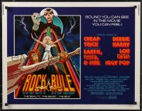 9h0432 ROCK & RULE 1/2sh 1983 cool rock 'n' roll cartoon, sound you can see in the movie you can feel!