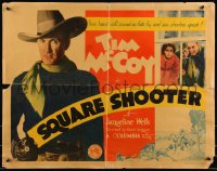 9h0446 SQUARE SHOOTER 1/2sh 1935 great images of western cowboy Tim McCoy, six shooters will speak!