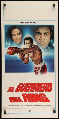 9h0851 BODY & SOUL Italian locandina 1983 different Sciotti art of boxer Leon Isaac Kennedy & Muhammad Ali!