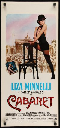 9h0860 CABARET Italian locandina 1972 Liza Minnelli sings & dances in Nazi Germany!