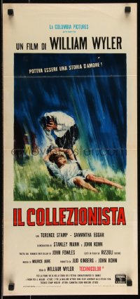 9h0877 COLLECTOR Italian locandina 1965 art of Terence Stamp & Samantha Eggar, William Wyler!