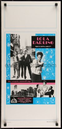 9h1059 SHE'S GOTTA HAVE IT Italian locandina 1986 A Spike Lee Joint, Tracy seriously sexy comedy!