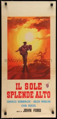 9h1070 SUN SHINES BRIGHT Italian locandina R1960s Charles Winninger, Irvin Cobb stories adapted by John Ford!