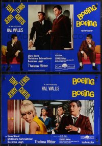 9h1134 BOEING BOEING group of 12 Italian 19x27 pbustas 1966 Tony Curtis & Lewis in the big sex comedy!