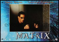 9h1375 MATRIX group of 3 Italian 17x24 pbustas 1999 Keanu Reeves, Fishburne, Weaving, Wachowskis!