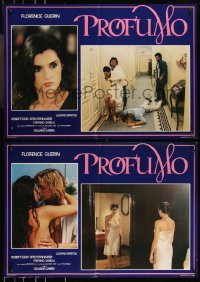 9h1325 PROFUMO group of 6 Italian 18x26 pbustas 1987 great images of super-sexy Florence Guerin!