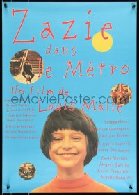 9h0129 ZAZIE DANS LE METRO Japanese R1999 Louis Malle, different images of cute Catherine Demongeot!