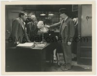 9j1211 BEAST OF THE CITY 8x10.25 still 1932 Jean Harlow doesn't like Huston touching her, very rare!