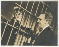 9j1229 BRINGING UP BABY deluxe 7.75x9.5 still 1938 Katharine Hepburn in jail cell by Walter Catlett!