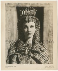 9j1234 CAESAR & CLEOPATRA 8.25x10 still 1946 best portrait of Vivien Leigh as Queen of the Nile!