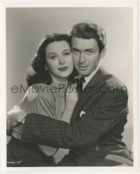 9j1260 COME LIVE WITH ME deluxe 8x10 still 1941 James Stewart & Hedy Lamarr by Clarence Sinclair Bull