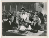 9j1272 DEAD RECKONING 8x10.25 still 1947 Humphrey Bogart & Lizabeth Scott eye each other at dinner!